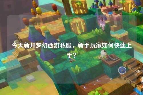 今天新开梦幻西游私服,新手玩家如何快速上手?